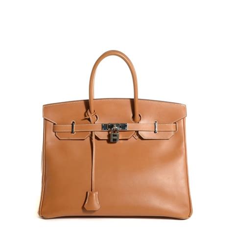 hermes veau chamonix|HERMES Veau Chamonix Birkin 35 Natural .